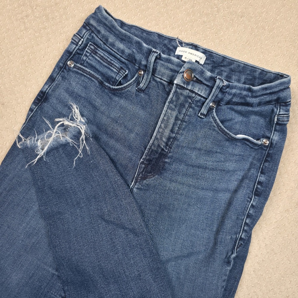 Ripped Blue Jeans